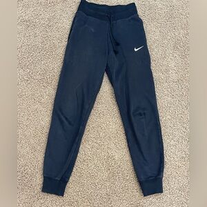 Black nike sweatpants high rise